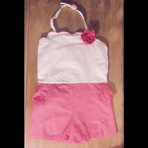 girls janie and jack romper